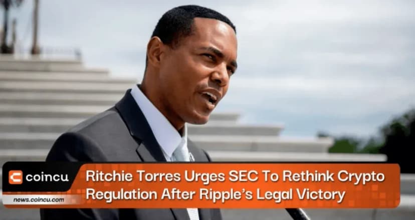 Congressman Ritchie Torres asks Gary Gensler to stop its assault on crypto