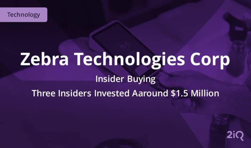 Zebra Technologies Sees Significant Insider Buying After Share Price Fall