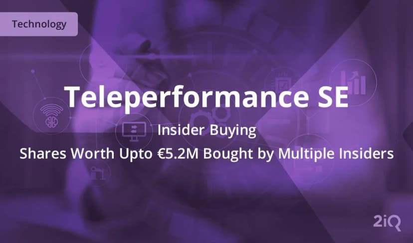 13 Insiders at Teleperformance Buy Company Stock After Share Price Fall