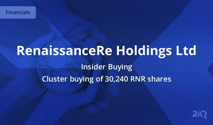 Insider Buying Report: RenaissanceRe Holdings Ltd (RNR:US)