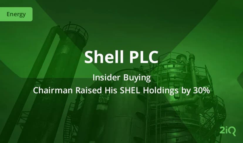 Insider Buying: Shell Chairman Buys £199K Worth of Stock