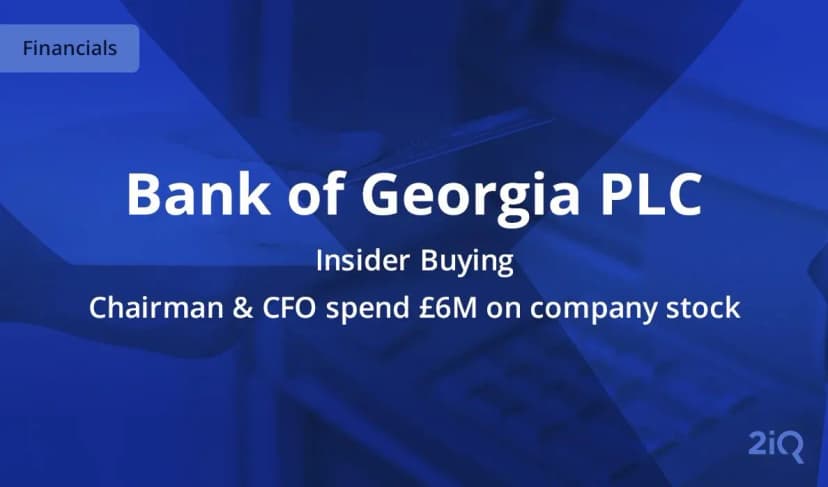 Insider Buying Report: Bank of Georgia PLC (BGEO:LN)