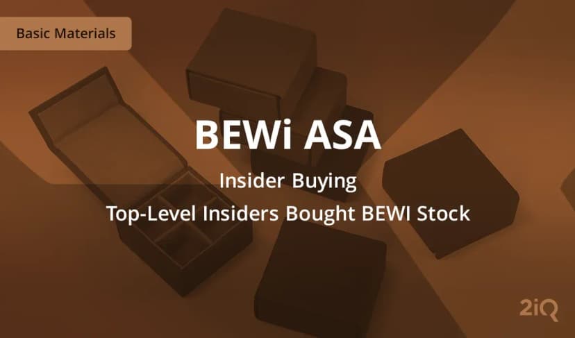 BEWi ASA CEO and Chairman of the Board Make Insider Buys