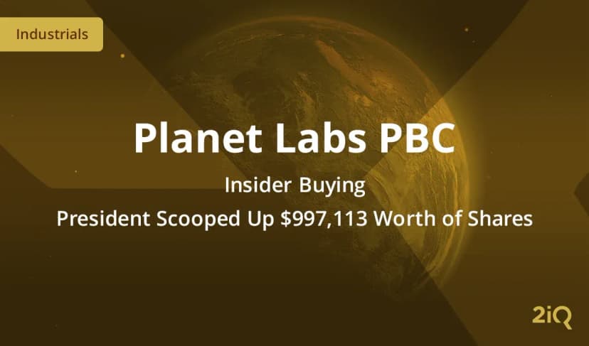 An Insider at Planet Labs PBC Just Bought $1 Million Worth of Stock