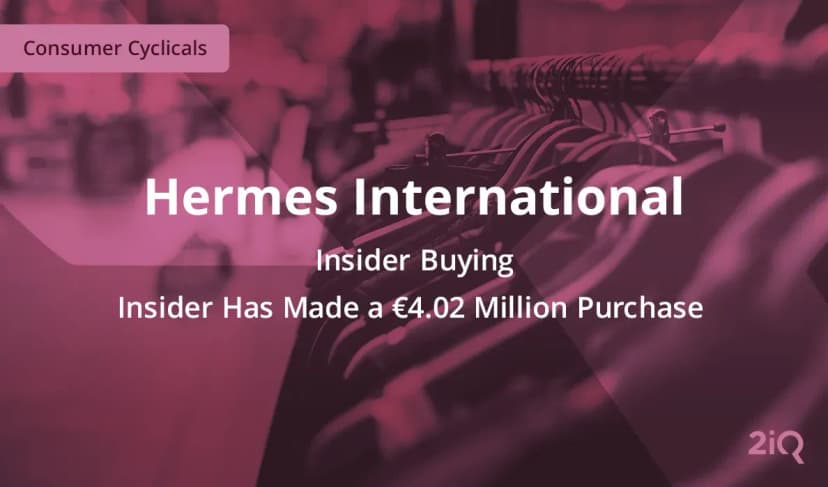 Hermes International Sees €4 Mil Insider Purchase