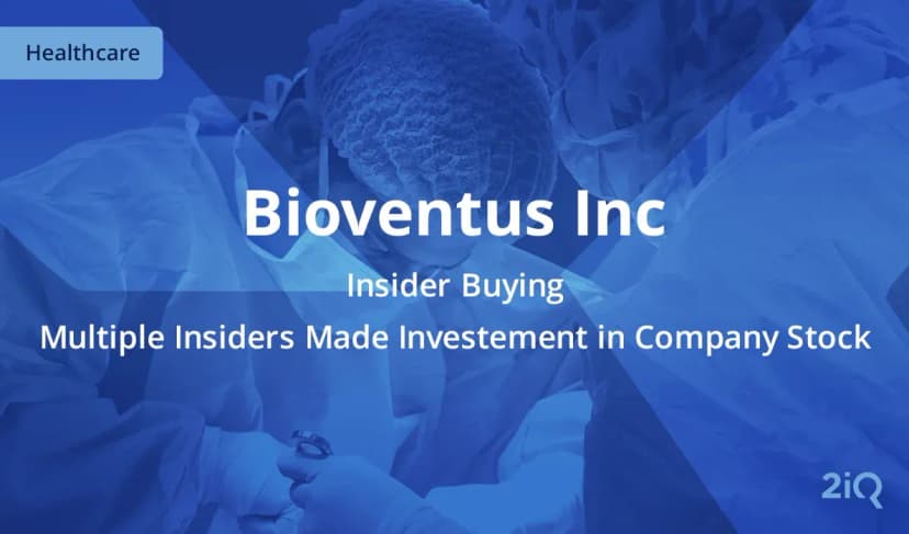 Medical Device Company Bioventus Sees Notable Insider Buying