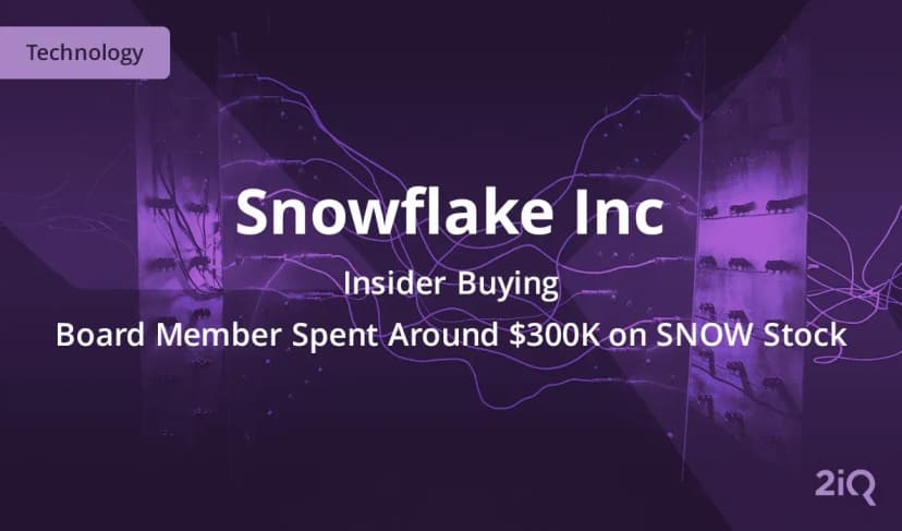 An Insider at Snowflake Just Bought Sock